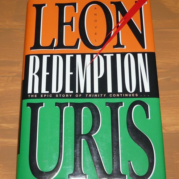 Book Redemption by Leon Uris 1995 Hardcover like new book - Picture 1 of 2